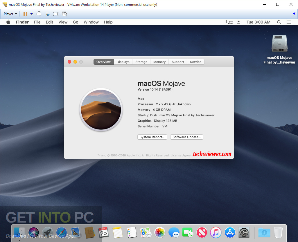 Download Mac Os Mojave Vmware